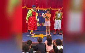 Caravana de Arte e Lazer garante manhã de diversão no Engenho do Roçado, em São Gonçalo