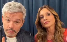 Criminosos usam imagens gerados por IA de Otaviano Costa e Flávia Alessandra para golpes e casal faz alerta