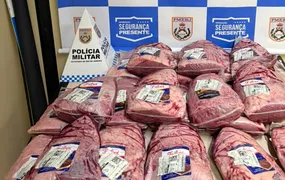 Feriado sem churrasco: adolescente é apreendida com 22 peças de picanha furtadas em Nova Iguaçu