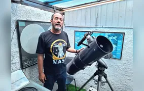 Há 40 anos observando o céu de São Gonçalo: conheça a história do Clube de Astronomia Leonardo da Vinci