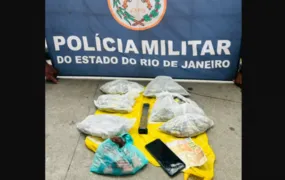 Homem é preso com mais de 2 kg de drogas após tentar fugir da PM em Cabo Frio