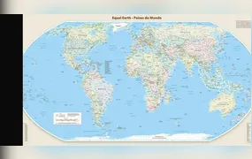 IBGE disponibiliza a partir de amanhã mapas-múndi recentes