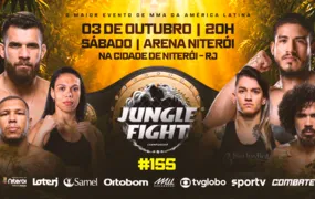 Jungle Fight celebra 23 anos com estreia em Niterói, três cinturões e duelo internacional
