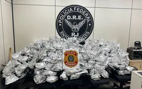 PF prende dois homens com cerca de 100kg de maconha na Região Metropolitana do Rio
