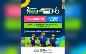 Prefeitura de SG realizará interdições no trânsito para 2º Passeio Ciclístico do MUVI neste domingo (27)