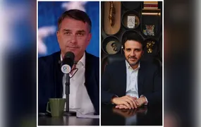 Renan Santos é incluído no debate da Globo após decisão de Gilmar Mendes; Flávio Bolsonaro desiste