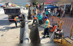 Reta final: Obra de nova adutora em Maricá avança para garantir a chegada de água tratada a 45 mil moradores