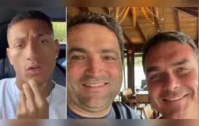 Richarlison cobra PF e acusa Flávio Bolsonaro de tomar mansão em Angra dos Reis