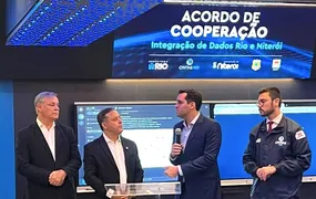 Rio e Niterói firmam acordo para compartilhar dados de segurança