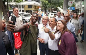 Rodrigo Neves e Comte Bittencourt recebem Geraldo Alckmin em Niterói para encontro com empresários