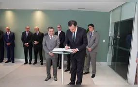 Rodrigo Pacheco toma posse como ministro do TCU