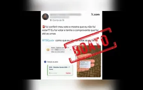 TSE esclarece mensagem de “Faltou” exibida a eleitores após 1º turno