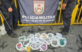 Três são presos com armas e drogas durante ação da PM no Brejal, em São Gonçalo
