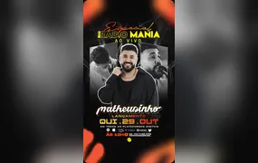 Rádio Mania lança “Especial Rádio Mania ao vivo" com Matheusinho nas plataformas digitais