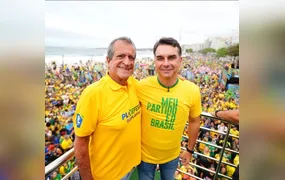 Valdemar Costa Neto critica carta de Flávio Bolsonaro e tenta conter crise no PL