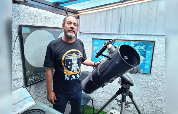 Há 40 anos observando o céu de São Gonçalo: conheça a história do Clube de Astronomia Leonardo da Vinci