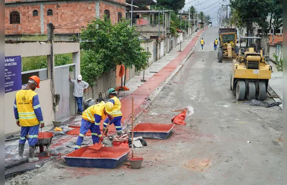 Ciclovia do MUVI começa a tomar forma no Jardim Catarina e em Guaxindiba, em São Gonçalo