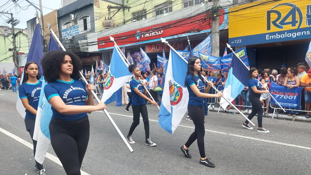 Cidade de São Gonçalo comemora aniversário de 134 anos com desfile grandioso