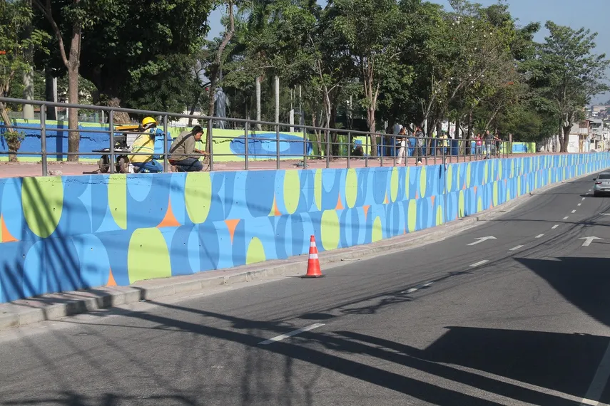 Painéis do Cidade Ilustrada já transformam Centro de São Gonçalo