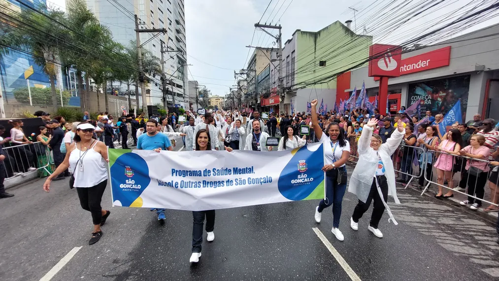 Cidade de São Gonçalo comemora aniversário de 134 anos com desfile grandioso