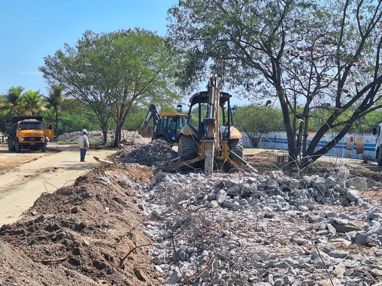 Parque RJ: obras estão a todo vapor no espaço do antigo Piscinão de São Gonçalo; Vídeos!