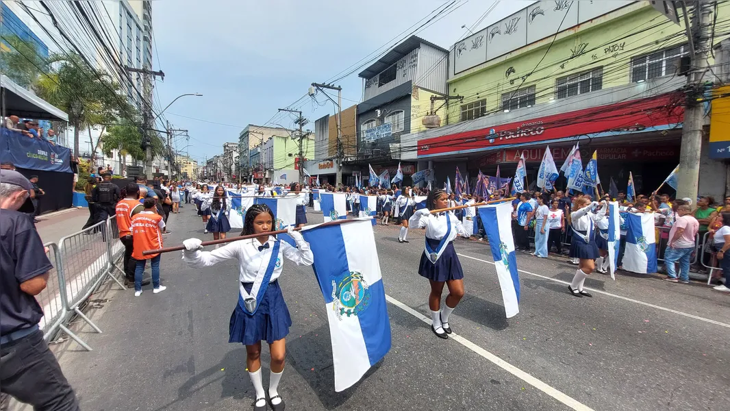 Cidade de São Gonçalo comemora aniversário de 134 anos com desfile grandioso