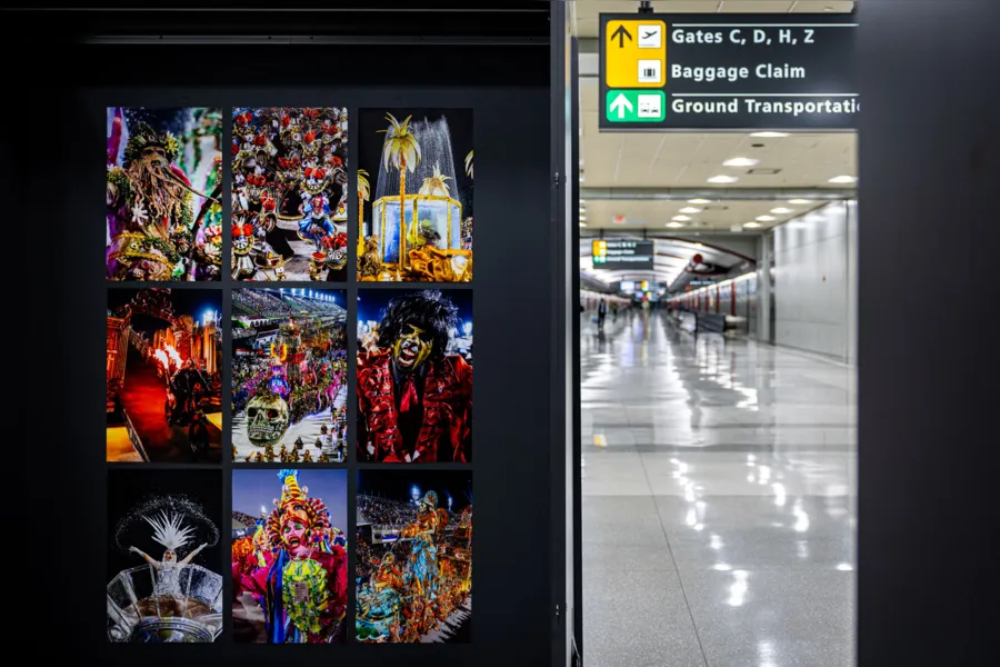 Fotos de desfiles da Viradouro estão em exposição nos Estados Unidos