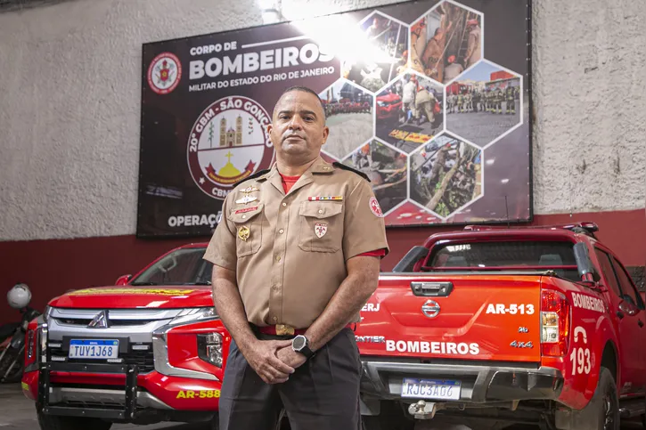 Tenente-coronel Gilvane dos Santos Dias, comandante do 20º GBM, localizado em São Miguel