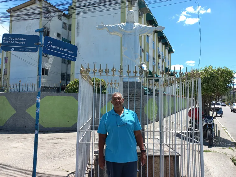 Curiosidades gonçalenses: Você sabia que São Gonçalo possui uma réplica da imagem do Cristo Redentor?