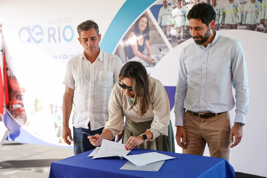 Maricá é “presenteada” com ampliação da capacidade de tratamento de água