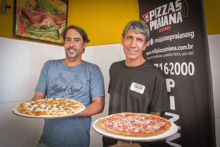 Mais que pizza, uma experiência: conheça a Mil Pizzas Praiana, no Zé Garoto