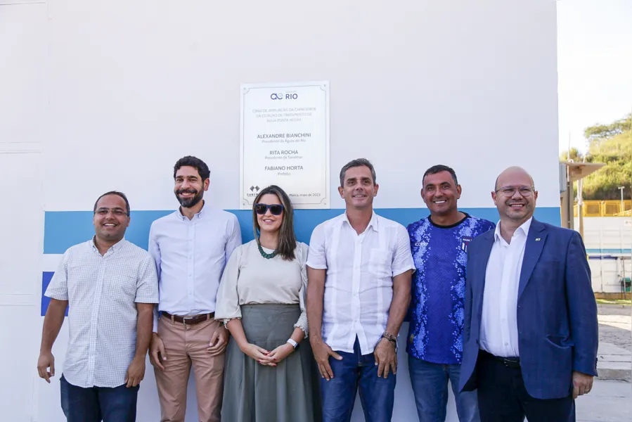 Maricá é “presenteada” com ampliação da capacidade de tratamento de água