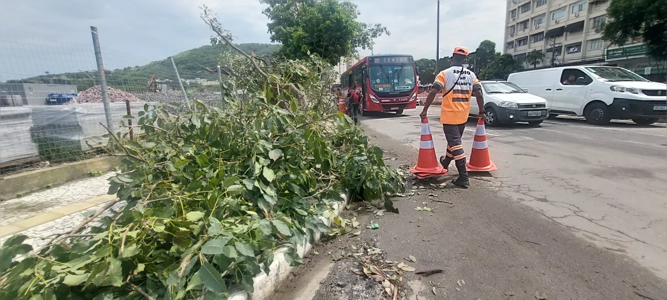 O dia seguinte ao caos: Niterói amanhece revirada após tempestade