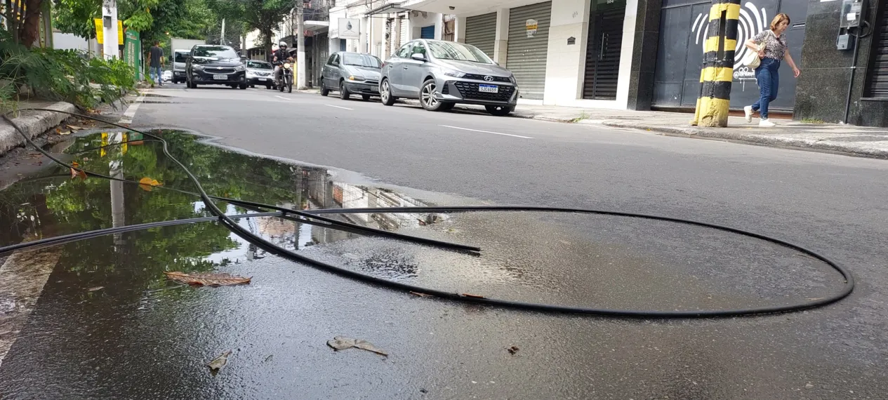 Ano novo, problema antigo: cabos são alvos contínuos de furtos no Centro de Niterói