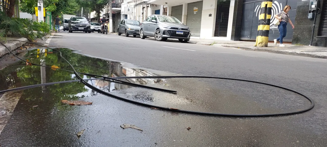 Ano novo, problema antigo: cabos são alvos contínuos de furtos no Centro de Niterói