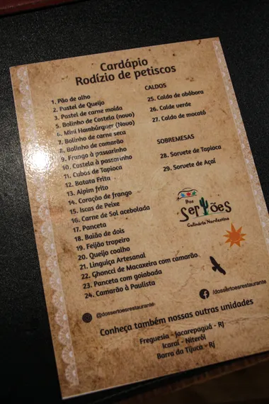 Comida que conecta | Sabores arretados em terras niteroienses: conheça o 'Dos Sertões'