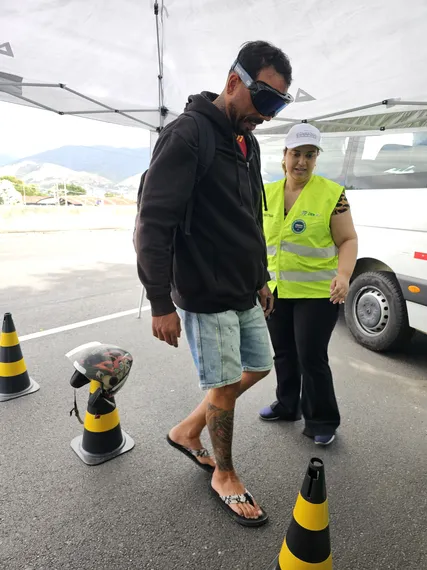 DER-RJ promove blitz educativa na Semana Nacional do Trânsito na Via Light e reforça cultura de prevenção