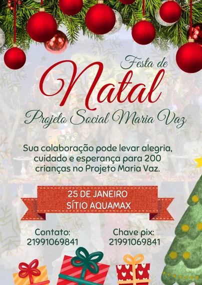 A solidariedade que move São Gonçalo: Conheça Projetos Sociais que transformam o fim de ano da população