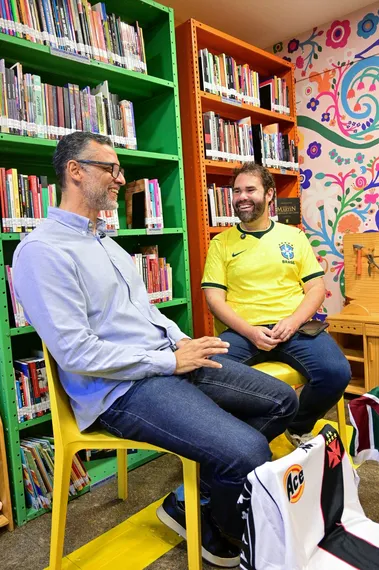 Alexandre Torres participa da Série Craques da Leitura na Biblioteca A Casa Amarela