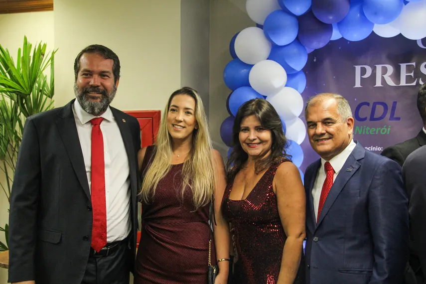 Cerimônia de posse da CDL Niterói reúne figuras ilustres da cidade