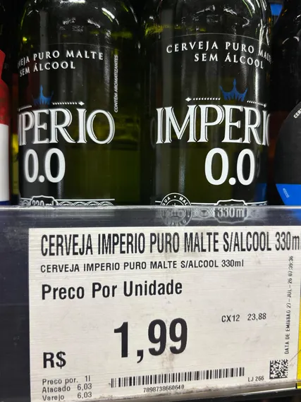 Cerveja sem álcool ganha espaço em bares e supermercados de São Gonçalo