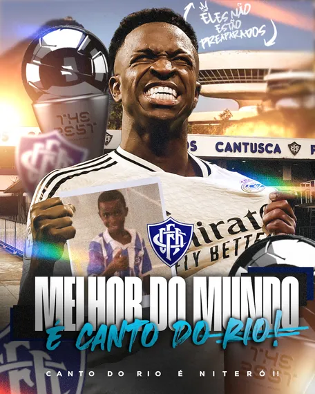 Do Porto do Rosa à Copa do Mundo: carregando o nome de São Gonçalo, Vini Jr. vira maior esperança do hexa