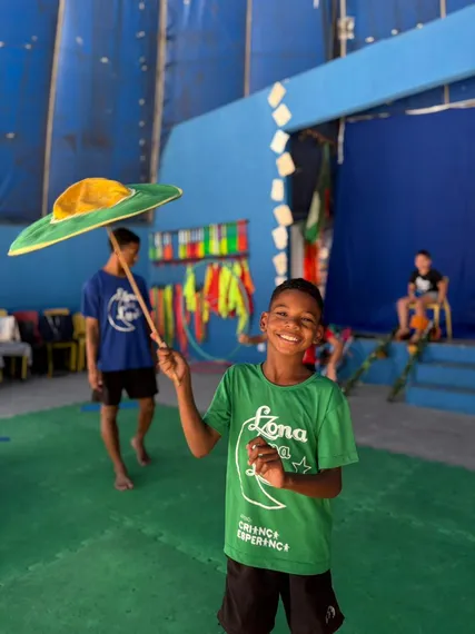 Oficinas do Lona na Lua impulsionam desenvolvimento infantojuvenil em Tanguá
