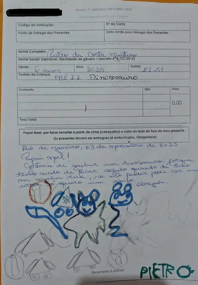 'Papai Noel dos Correios': Quase 500 cartinhas aguardam adoção em São Gonçalo e Niterói; Saiba como ajudar