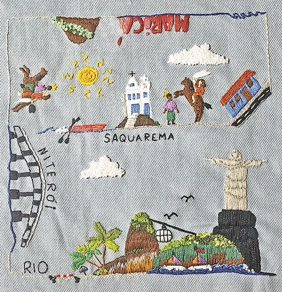 'Re-descobrindo o Brasil em Fios' transforma bordado em arte política e celebra 200 anos da República no Rio