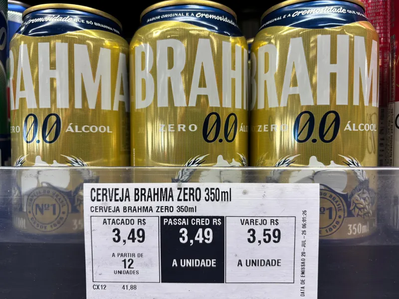 Cerveja sem álcool ganha espaço em bares e supermercados de São Gonçalo