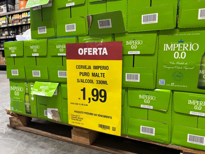 Cerveja sem álcool ganha espaço em bares e supermercados de São Gonçalo