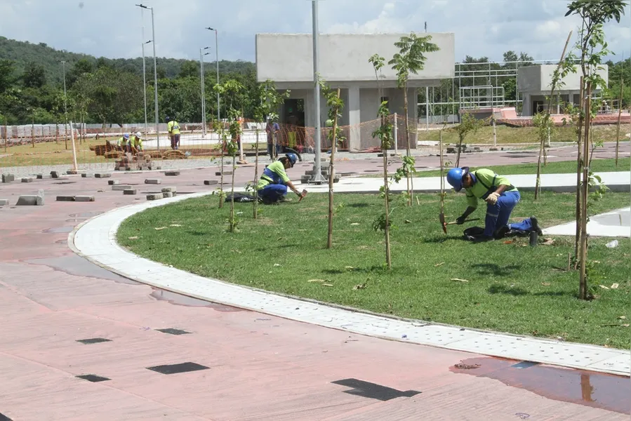 Obras no Parque RJ São Gonçalo caminham para a reta final