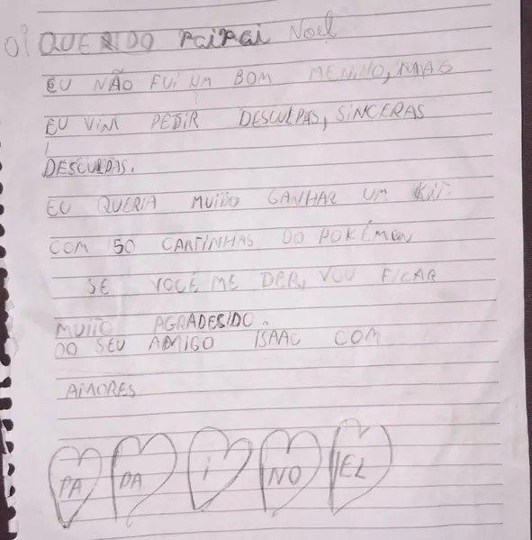 'Papai Noel dos Correios': Quase 500 cartinhas aguardam adoção em São Gonçalo e Niterói; Saiba como ajudar