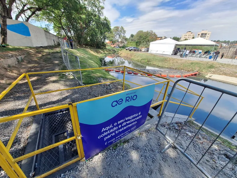 Rio Imboaçu: Águas do Rio entrega primeira etapa de obra que promete transformar o saneamento em SG